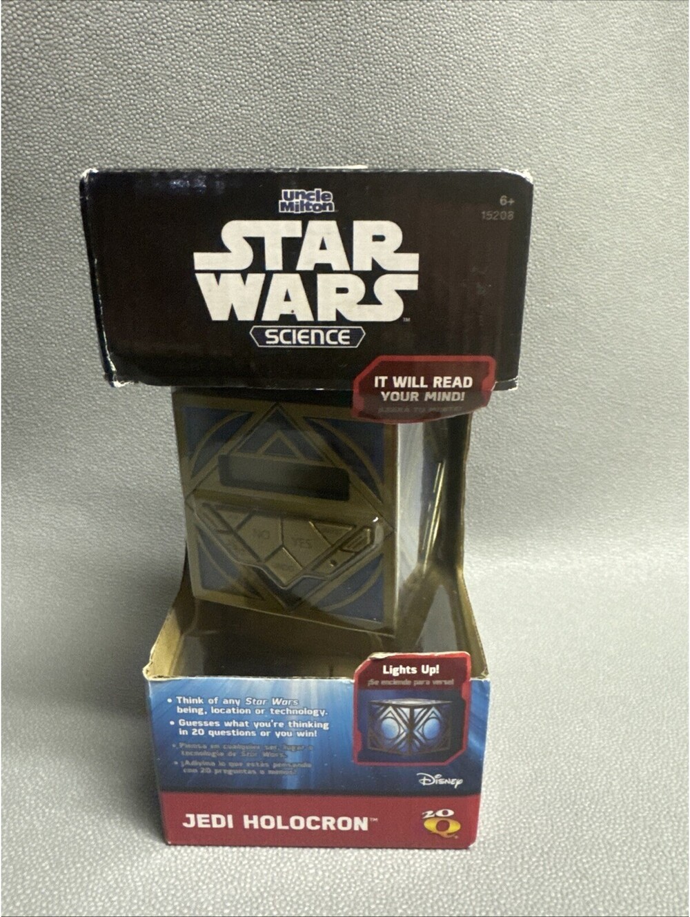 Disney Star Wars Science Jedi Holocron 20 Questions Game Uncle Milton 2015 NEW